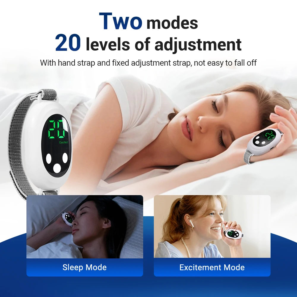 Palm Pulse Microcurrent Sleep Aid – Handheld Stress & Insomnia Relief Device - Brileon